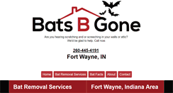 Desktop Screenshot of batremovalservices.com